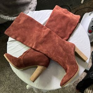 Dolce vita suede knee high boots